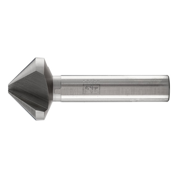 PFERD HSSE Co5 taper and deburring countersink 90 degrees diameter 28 mm shank 12 mm - Short countersink