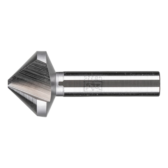 PFERD HSSE Co5 taper and deburring countersink 90 degrees diameter 31mm shank 12mm - Short countersink