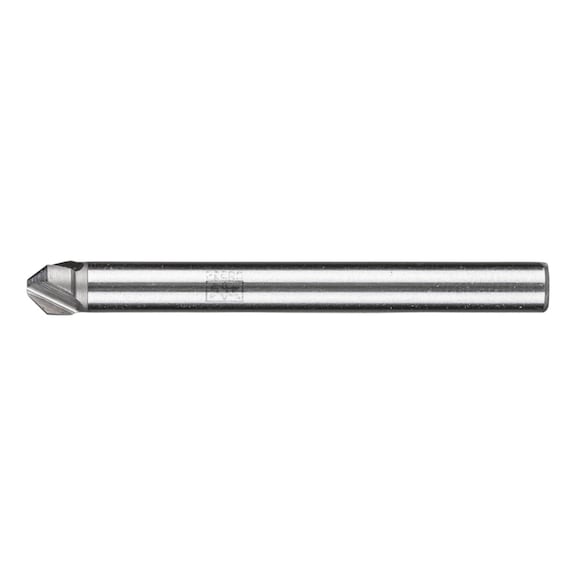 PFERD HSSE Co5 taper and deburring countersink 90 degrees diameter 4.3 mm shank 4 mm - Short countersink