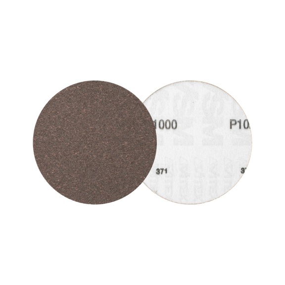 PFERD compact grain velcro disc KR diameter 125 mm A1000 CK for fine sanding - Abrasive tool made of abrasive on a base