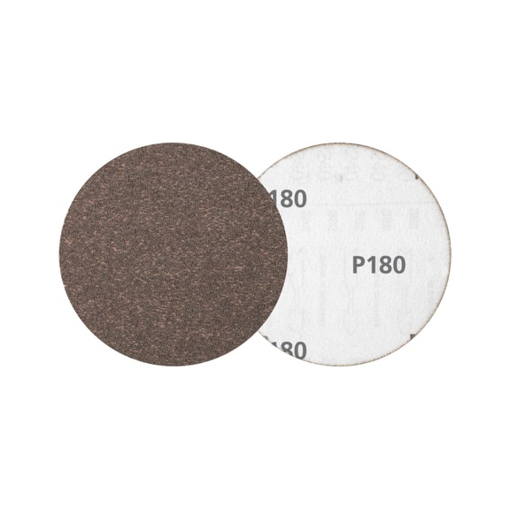 PFERD compact grain velcro disc KR diameter 125 mm A180 CK for fine sanding - Abrasive tool made of abrasive on a base