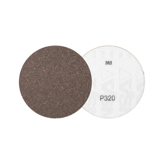 PFERD compact grain hook-and-loop disc KR diameter 125 mm A320 CK for fine sanding - Abrasive tool made of abrasive on a base