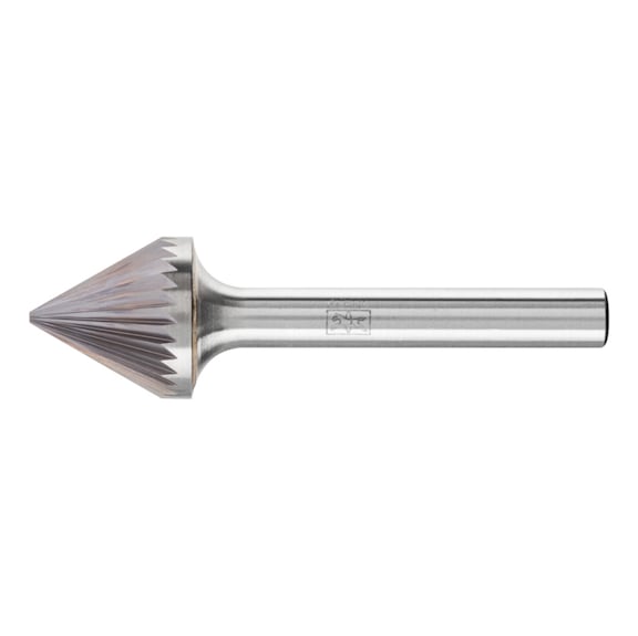 PFERD carbide burr countersink KSJ 60 degree diameter 16x13mm shank 6 Z3 - Rotor milling cutter