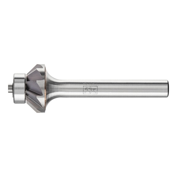 PFERD carbide burr EDGE taper countersink KSK 45 degrees diameter 16x03 mm, 6 mm - Rotor milling cutter