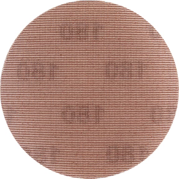 Mesh corundum hook and loop disc KSS NET diameter 225 A180 low-dust grinding - Abrasive tool made of abrasive on a base