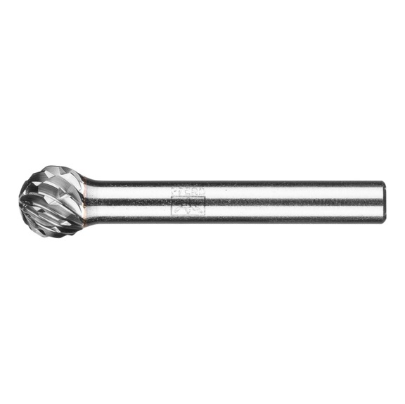 PFERD carbide burr ALLROUND ball end mill KUD diameter 10x09 mm coarse - Rotor milling cutter