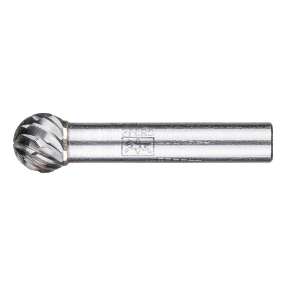 PFERD Hartmetall Frässtift CAST Kugel KUD Durchmesser 12x10mm Schaft 8 mm - Rotorfräser