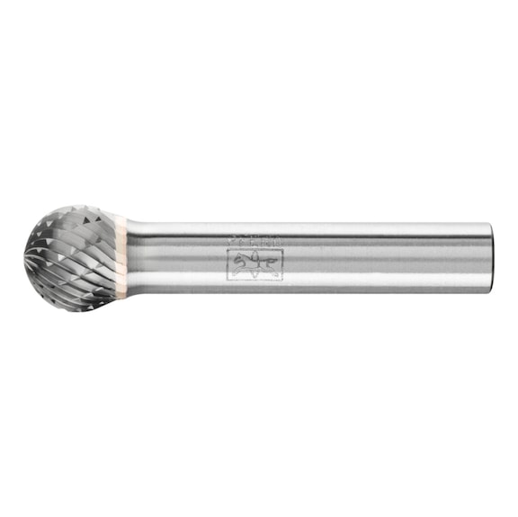 PFERD carbide burr ball nose KUD diameter 12x10mm shank 8 mm Z3P - Rotor milling cutter