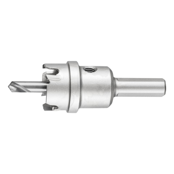 PFERD carbide hole cutter diameter 25x8 mm shank 10 mm cutting depth 4 mm - Hole saw (non-detachable cutting edges)