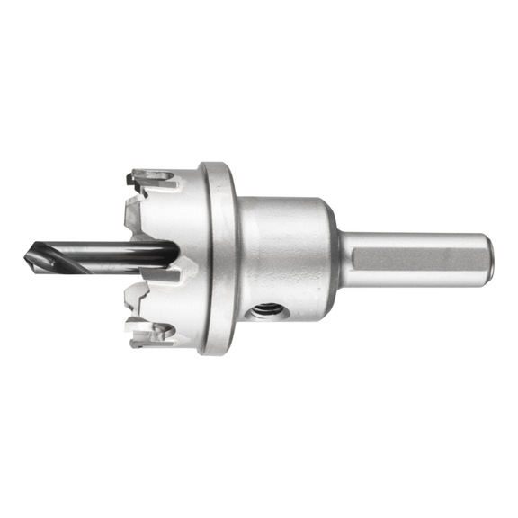 PFERD carbide hole cutter diameter 32x8 mm shank 10 mm cutting depth 4 mm - Hole saw (non-detachable cutting edges)