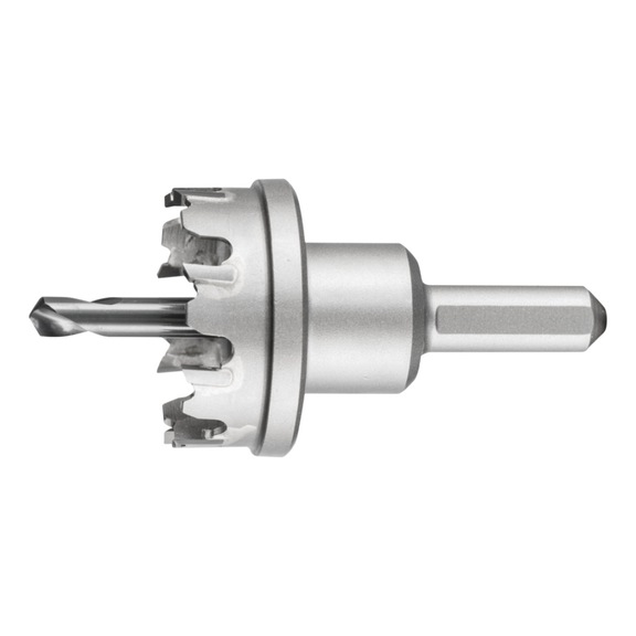 PFERD carbide hole cutter diameter 38x8 mm shank 10 mm cutting depth 4 mm - Hole saw (non-detachable cutting edges)