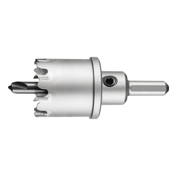 PFERD carbide hole cutter Hole saw 38x35 mm shank 10 mm cutting depth 32 mm - Hole saw (non-detachable cutting edges)