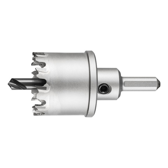 PFERD carbide hole cutter Hole saw 43x35 mm shank 10 mm cutting depth 32 mm - Hole saw (non-detachable cutting edges)