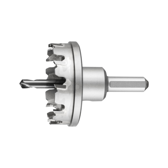 PFERD carbide hole cutter diameter 52x8 mm shank 10 mm cutting depth 4 mm - Hole saw (non-detachable cutting edges)