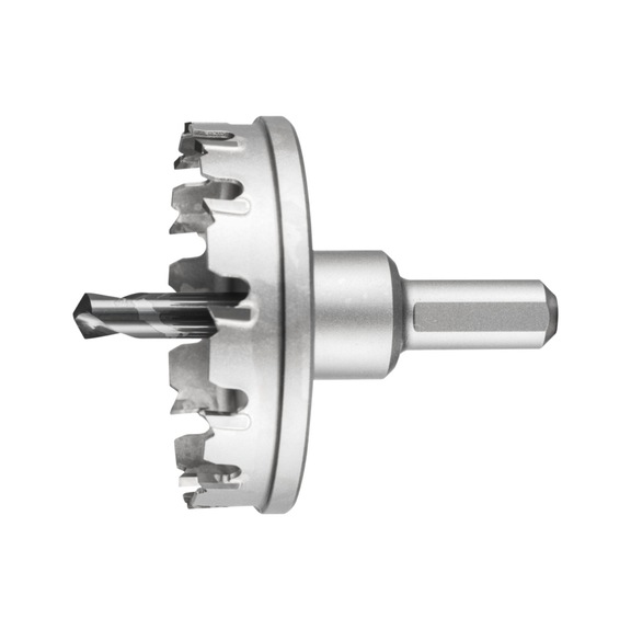 PFERD carbide hole cutter Hole saw 65x8 mm shank 12 mm cutting depth 4 mm - Hole saw (non-detachable cutting edges)
