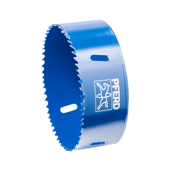 PFERD Bi-Metall Lochsäge Co8/M42 Durchmesser 111 mm Schnitttiefe 31 mm für Stahl - Lochsäge (nicht lösbare Schneiden)