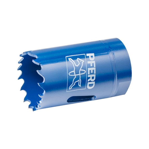 PFERD bi-metal hole saw Co8/M42 30 mm cutting depth 36 mm for steel stainless steel - Hole saw (non-detachable cutting edges)