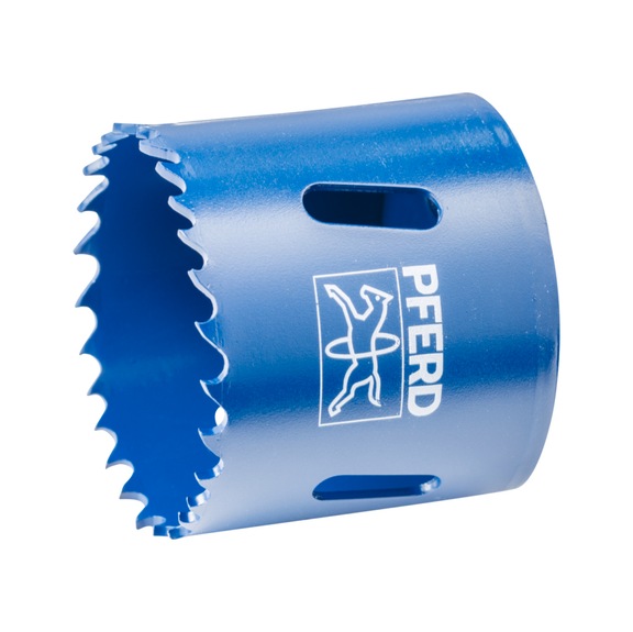 PFERD Bi-Metall Lochsäge Co8/M42 Durchmesser 48 mm Schnitttiefe 31 mm für Stahl - Lochsäge (nicht lösbare Schneiden)