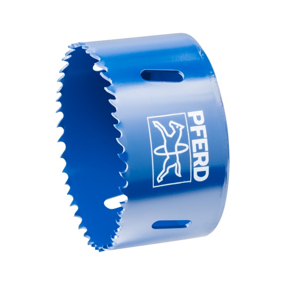 PFERD Bi-Metall Lochsäge Co8/M42 Durchmesser 79 mm Schnitttiefe 31 mm für Stahl - Lochsäge (nicht lösbare Schneiden)