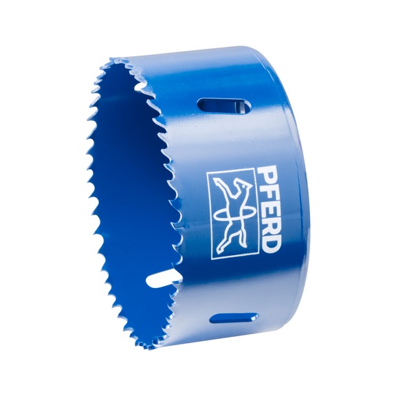 PFERD Bi-Metall Lochsäge Co8/M42 Durchmesser 89 mm Schnitttiefe 31 mm für Stahl - Lochsäge (nicht lösbare Schneiden)