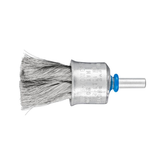 PFERD paintbrush with plastic protection knotted PBG diameter 23mm wire 0.15 - Brush brush