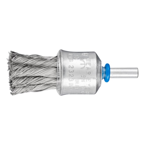 PFERD paintbrush with plastic protection knotted PBG diameter 23mm wire 0.35 - Brush brush