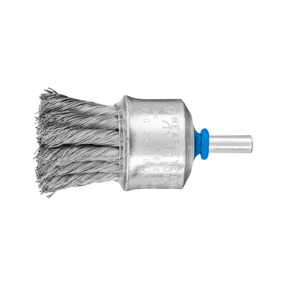 PFERD paintbrush with plastic protection knotted PBG diameter 30mm wire 0.25 - Brush brush