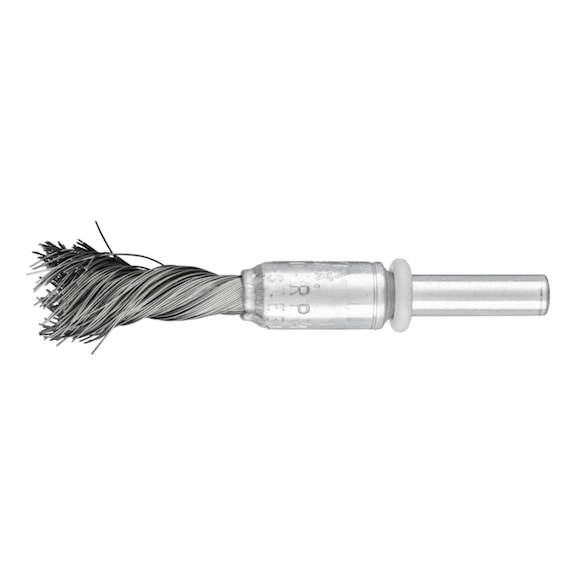 PFERD SINGLETWIST brush knotted PBGS diameter 12mm shaft 6 wire 0.20 - Brush brush