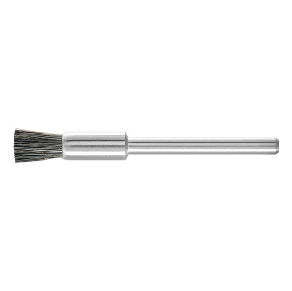 PFERD miniature brush PBU diameter 5mm shaft 3 black pig bristles - Brush brush