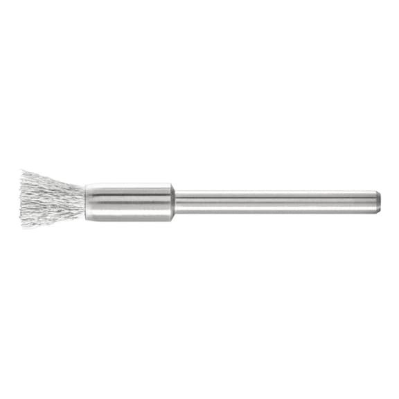 PFERD miniature brush PBU diameter 5 mm shaft 3 mm steel wire 0.10 mm - Brush brush