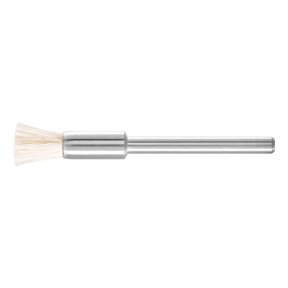 PFERD miniature brush PBU diameter 5 mm shaft 3 mm white goat hair - Brush brush