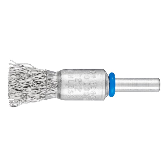 PFERD Paintbrush unknotted PBU Diameter 13 mm Shaft 6 Stainless steel wire 0.35 - Brush brush