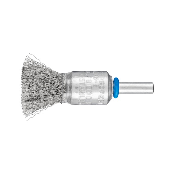 PFERD POS paintbrush unknotted PBU diameter 15mm shaft 6mm wire 0.20mm 10 - Brush brush