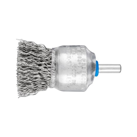 PFERD paintbrush unknotted PBU diameter 30mm shaft 6 stainless steel wire 0.50 - Brush brush