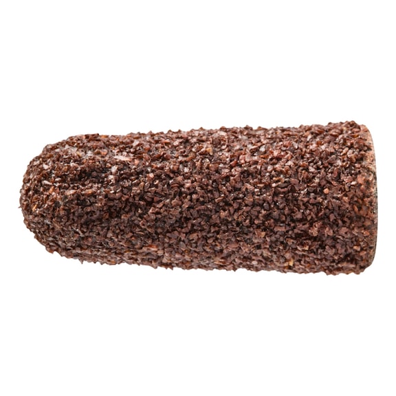 PFERD POLICAP abrasive cap PC round cone shape corundum diameter 5x15 mm A80 - Sliding cap