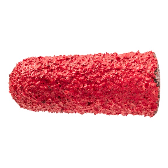 PFERD POLICAP abrasive cap PC round cone shape ceramic grit 5x15 mm CO-COOL80 - Sliding cap