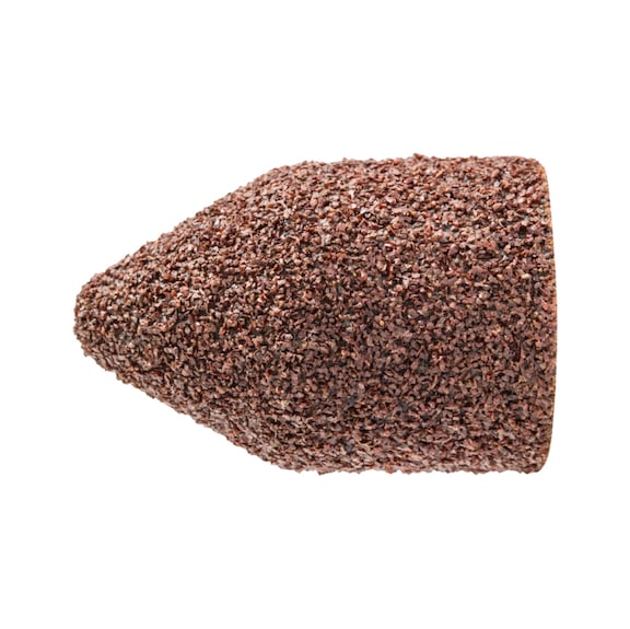 PFERD POLICAP abrasive cap PC roller cone shape corundum diameter 16x26 mm A60 - Sliding cap