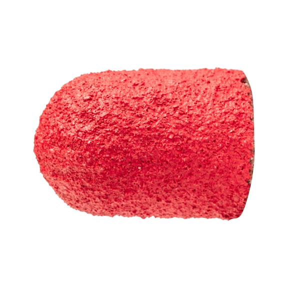 PFERD POLICAP abrasive cap PC cylindrical shape ceramic grit 10x15 mm CO-COOL120 - Sliding cap