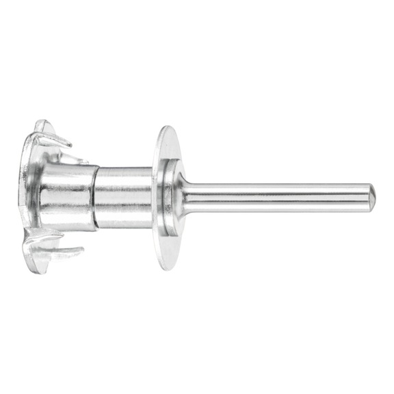 PFERD POLICLEAN tool holder for bore 13 mm clamping width 26 mm shank 6 mm - Tool holder