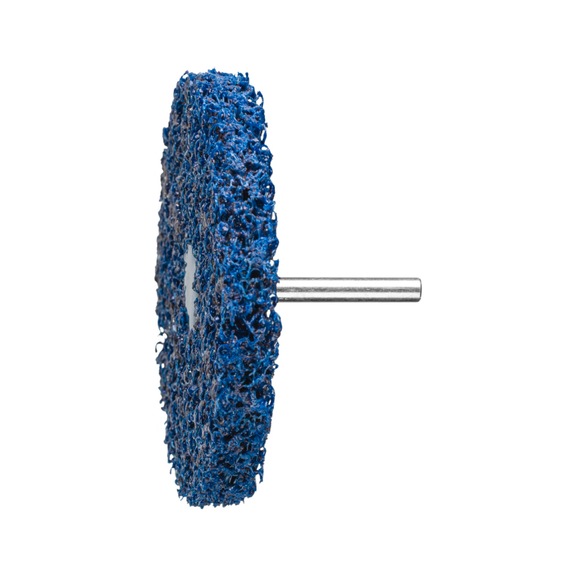 PFERD POLICLEAN PLUS PCLZY Reinigungsvlies Durchmesser 100x13mm Schaft 6mm 5 - Vlies-Schleifscheibe