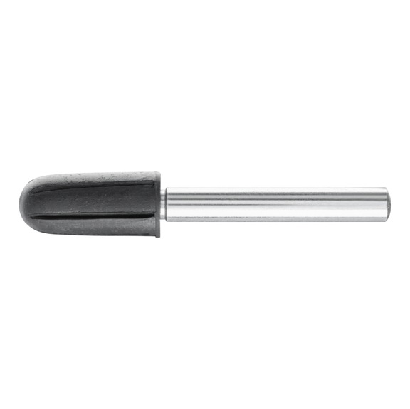 PFERD POLICAP cap carrier PCT round cone shape diameter 11x25 mm shank 6 mm - Sliding cap carrier