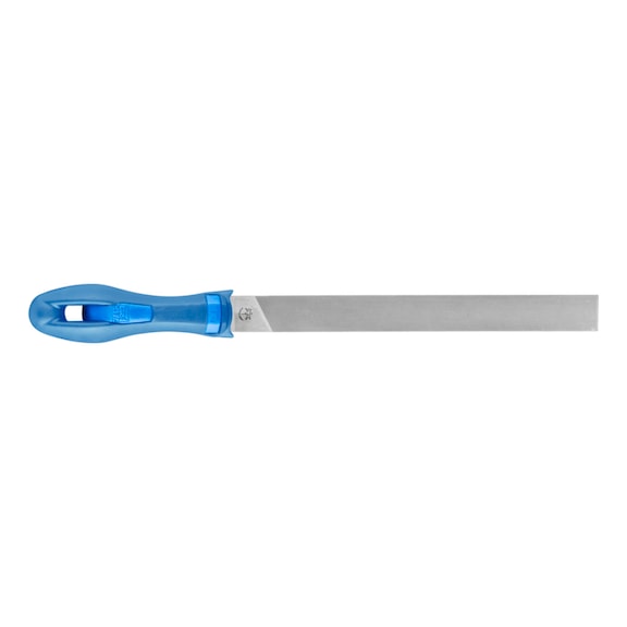 PFERD mill saw file with handle round edges flat butt 200mm cut 2 universal - Sharpening parts