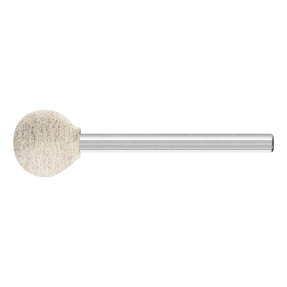 PFERD Poliflex mounted point ball point diameter 10mm shank 3 bond TX A120 - Mounted point and mounted point with threaded insert