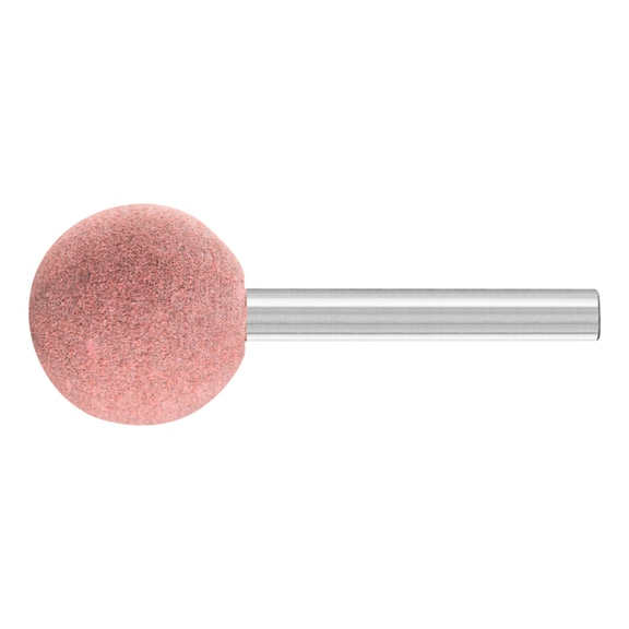 PFERD Poliflex Schleifstift Kugelform Durchmesser 25 mm Schaft 6 Bindung GR A120 - Schleifstift und Schleifkörper mit Gewindeeinsatz