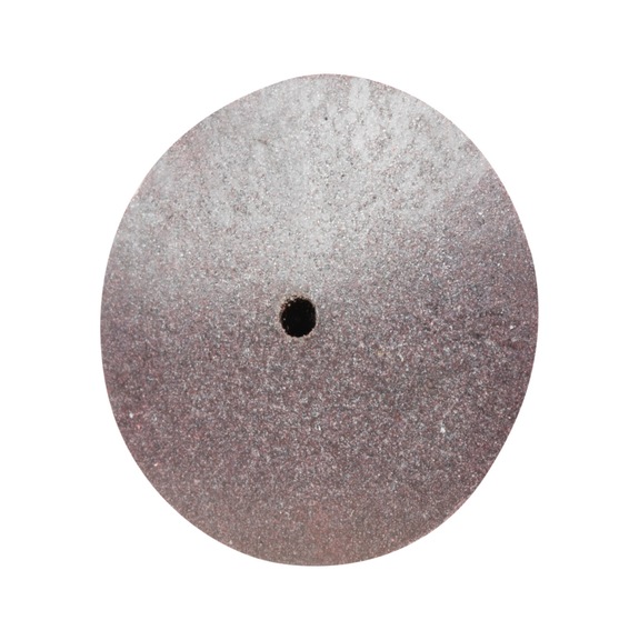 PFERD Poliflex lens shape diameter 24x3mm bore 2mm bond GR hard SIC220 - Bonded abrasive with bore or thread