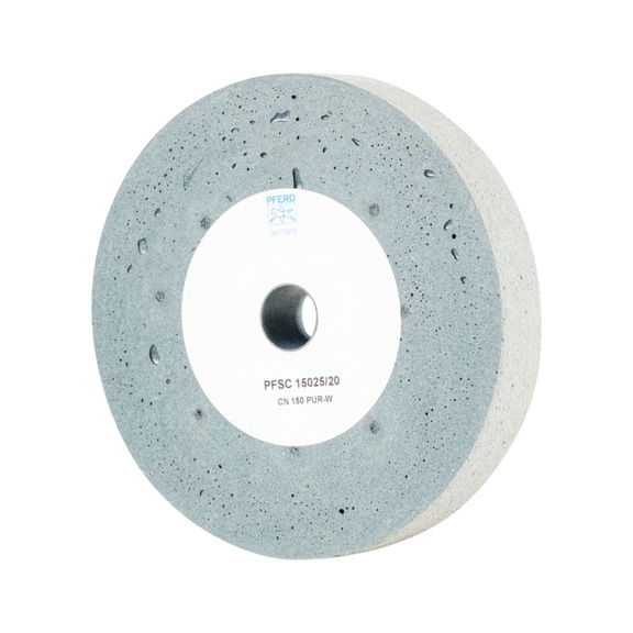 PFERD Poliflex washer SC diameter 150x25mm bore 20mm bond PUR-W SIC150 - Bonded abrasive with bore or thread