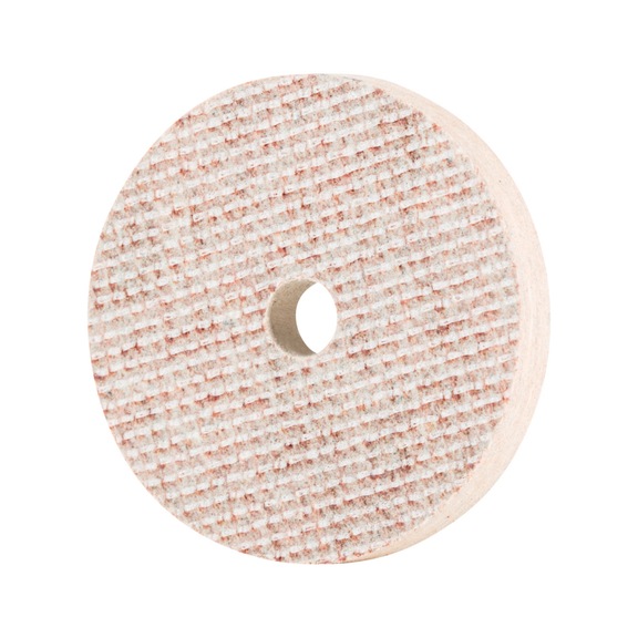PFERD Poliflex washer SC diameter 40x6 mm bore 6 mm bond TX A120 - Bonded abrasive with bore or thread