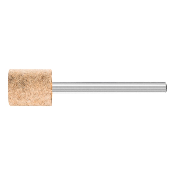 PFERD Poliflex mounted point cylindrical shape 10x10 mm shank 3 mm bond LR A120 - Mounted point and mounted point with threaded insert