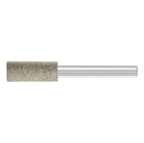 PFERD Poliflex mounted point cylindrical shape diameter 10x25mm shank 6mm SIC A60 - Mounted point and mounted point with threaded insert