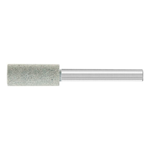 PFERD Poliflex mounted point cylindrical shape diameter 10x25mm shank 6mm SIC80 - Mounted point and mounted point with threaded insert